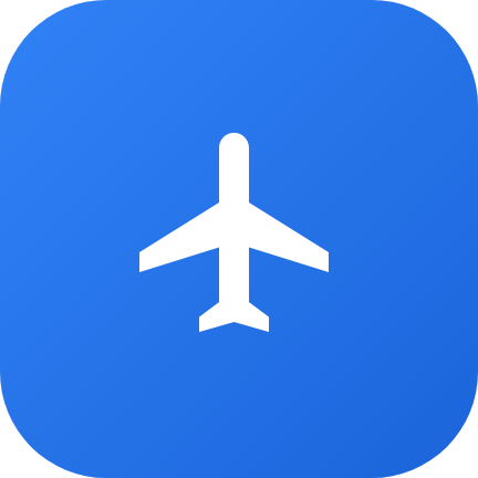 공항 혼잡도 앱 아이콘
